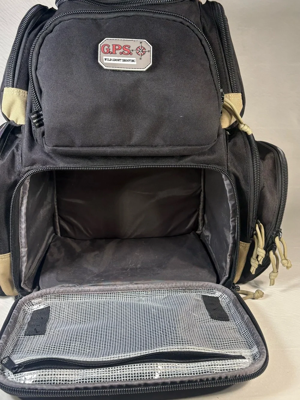 G.P.S. Handgunner Range  Backpack & Accessory Pockets